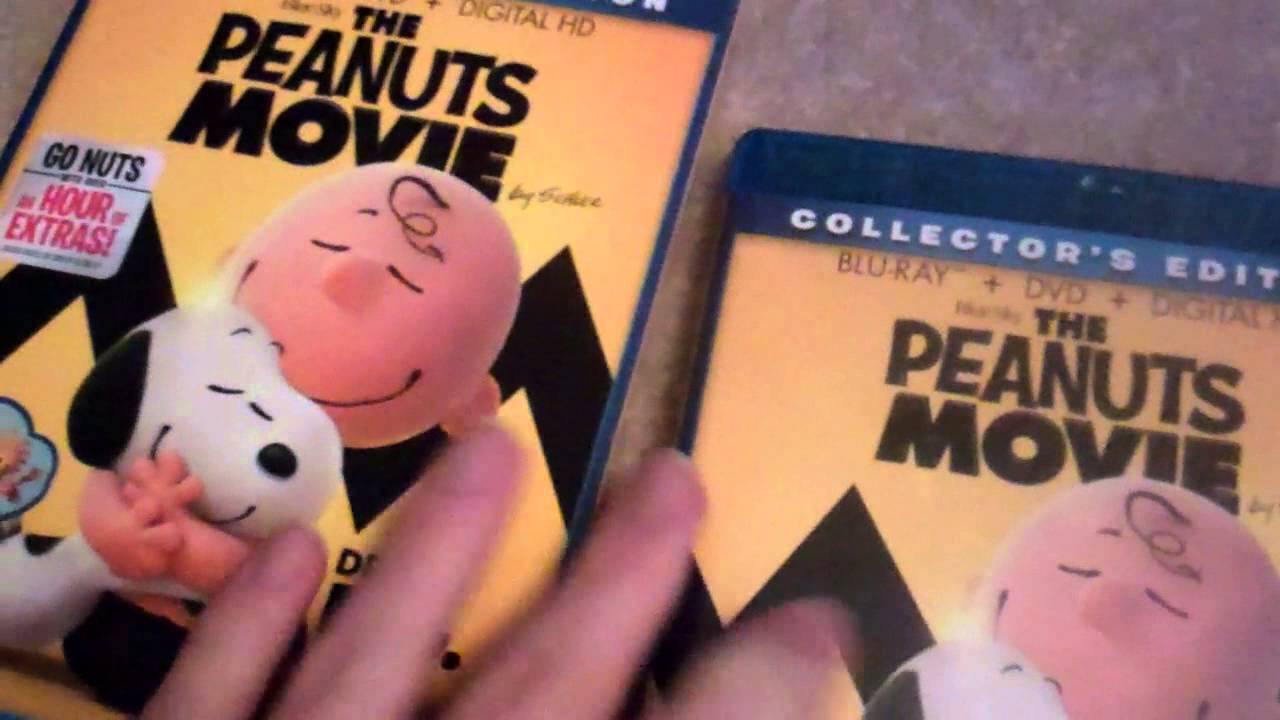 The Peanuts Movie Bluray Unboxing YouTube