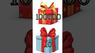 Choose your gif 10000 vs 10 #choosing gift #shorts#shortvedio#shortfeed@choicewithme786 Choose your gif 10000 vs 10 #choosing gift #shorts#shortvedio#shortfeed@choicewithme786