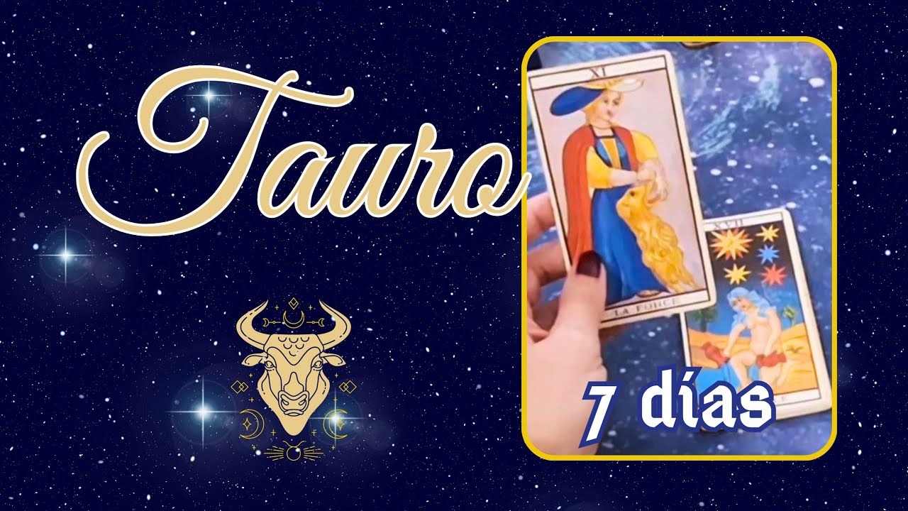 ♉️ TAURO VIENE HACIA TI, TU FUERZA SERÁ LA CLAVE. Tarot horóscopo 7 ...