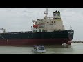World Harmony Barco Petrolero, Río Pánuco, Tampico México.