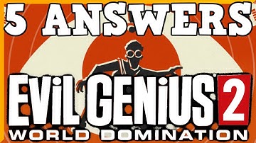 Evil Genius 2 World Domination | Early Access First Look | Questions and Answers
