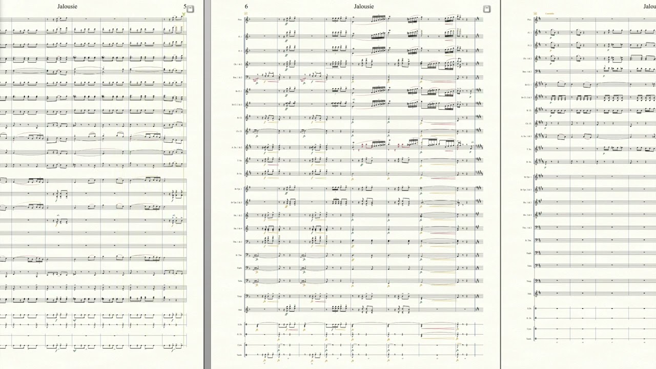 Jelousie (Tango Tzigane) by Jacob Gade - Arranged for Concert Band