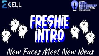 Freshie Intro 2025 | E-Cell SIESGST | New Faces Meet New Ideas | Funny Answers & Fresh Vibes 😆🚀