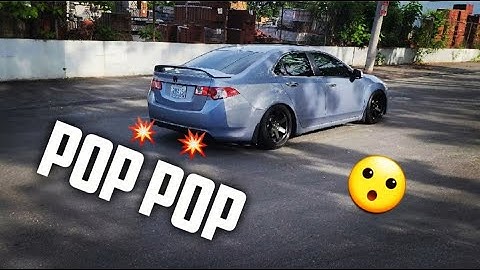 Acura TSX Muffler Delete