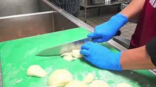 Behind the scenes: food prep at LA missions annual Easter event