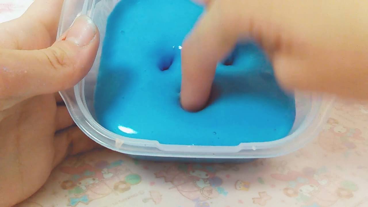 音フェチ ふわふわもちもち伸びるスライム Youtube