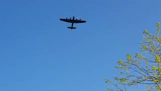 Lancaster flyby dodenherdenking dronten 2018