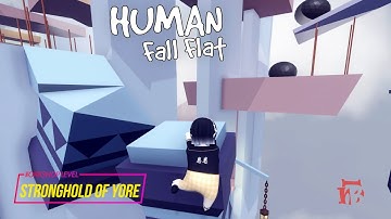 Human Fall Flat - Stronghold Of Yore Level Walkthrough | Custom Map | Steam Workshop | Full Gameplay