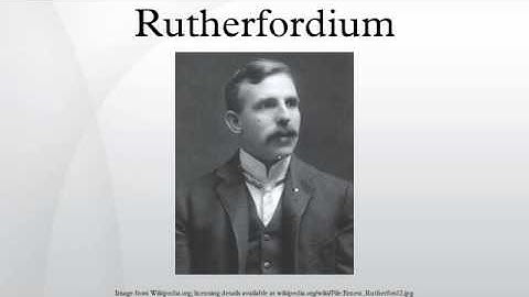 Rutherfordium