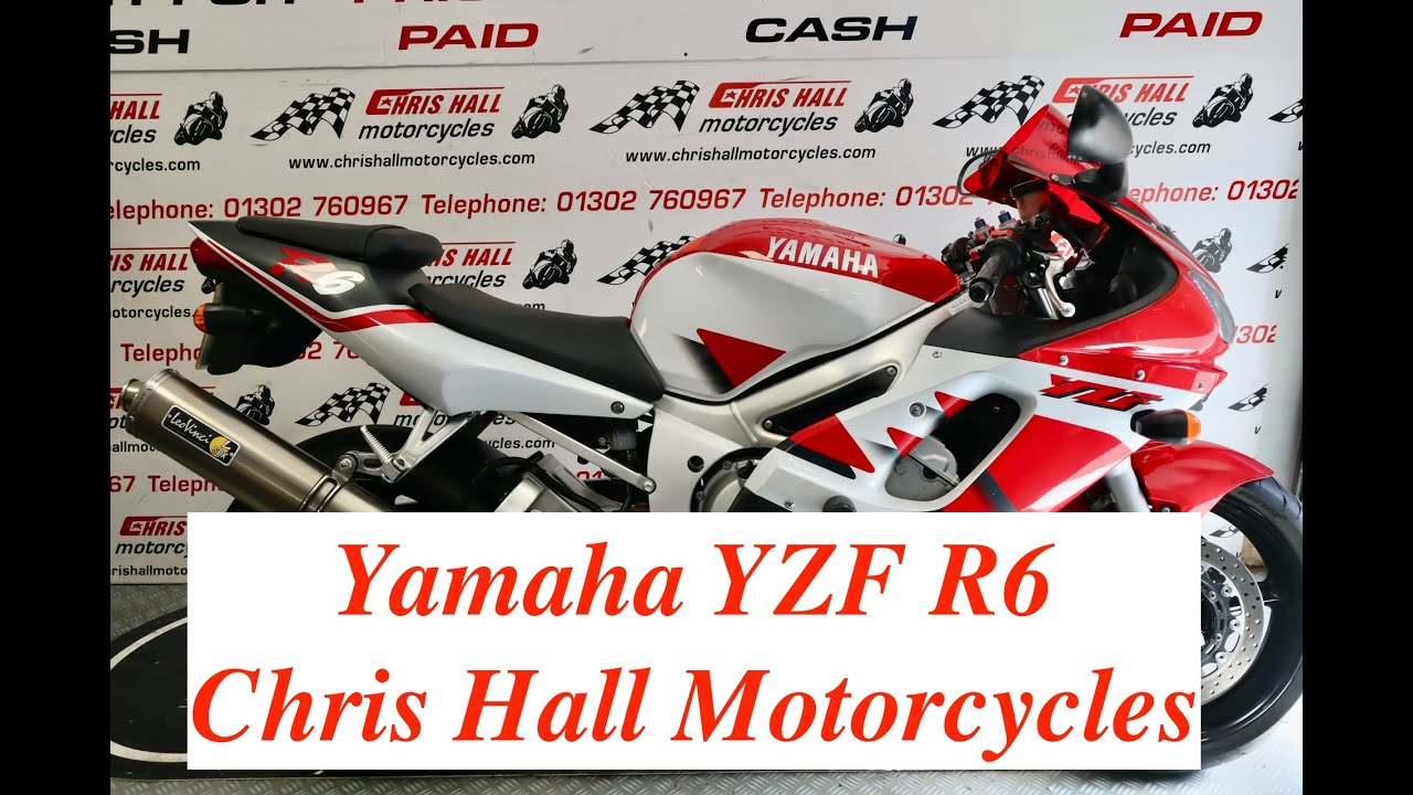 2000 Yamaha YZF-R6 for sale ‪@chrishallmotorcycles‬ #yamaha #r6