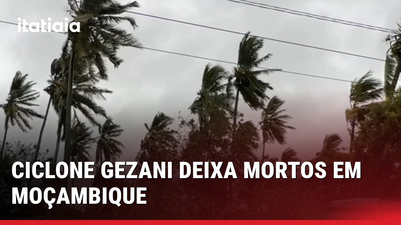 CICLONE GEZANI DEIXA PELO MENOS TRÊS MORTOS EM MOÇAMBIQUE