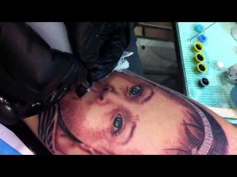 Bebek Portre Dövmesi Cemil UZUN Dream Tattoo