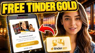 Free Tinder Gold Promo Code 2026 🎁 How to Get FREE Tinder Gold / Platinum or Plus!