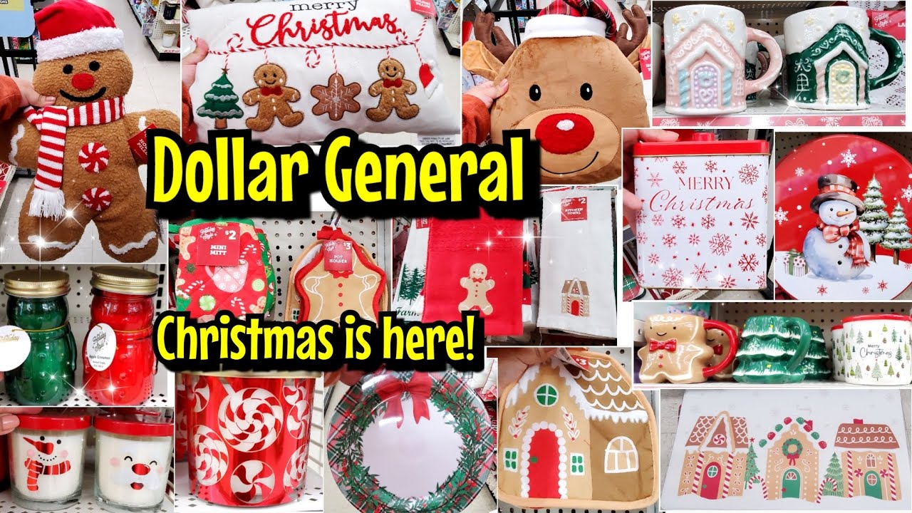 🎅🏻🍪DOLLAR GENERAL SHOP WITH ME! CHRISTMAS 2025 IS HERE!🌲