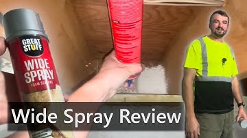 Great Stuff’s NEW Wide Spray Expanding Foam 