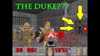 DUKE NUKEM EASTER EGG IN DOOM 2 (WITH EPIC FAILS AND A RANT)