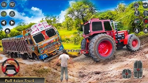 Real tractor-pulling simulator android ios all levels gameplay video.