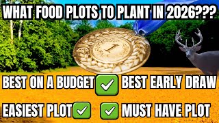 WHAT FOOD PLOTS TO PLANT IN 2026??? DATA & SCIENCE DRIVEN!!!