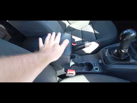 Підлокітник для Skoda Octavia II А5, 2004-2013, чорний, видео 1