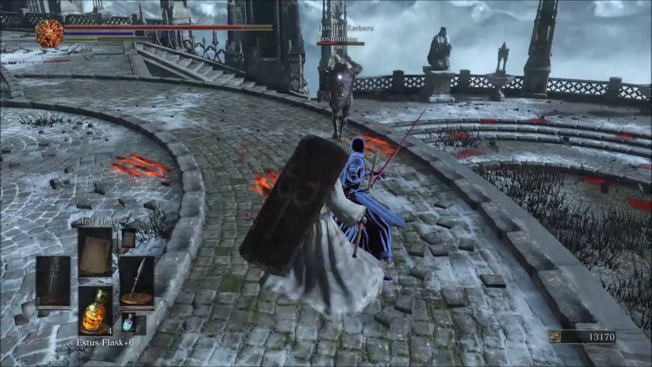 DARK SOULS 3 winged spear POKE BUILD YouTube