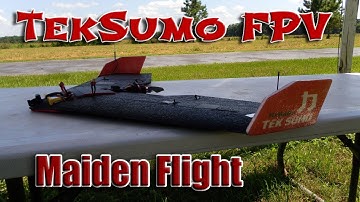 Teksumo FPV Maiden Flight