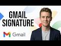 How To Add Email Signature In Gmail
