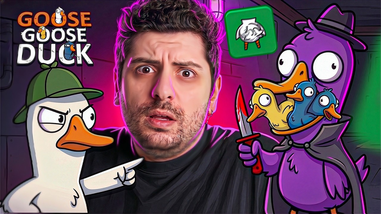 KASABADA GÖRDÜĞÜM HERKESİ HAM YAPIYORUM! | Goose Goose Duck