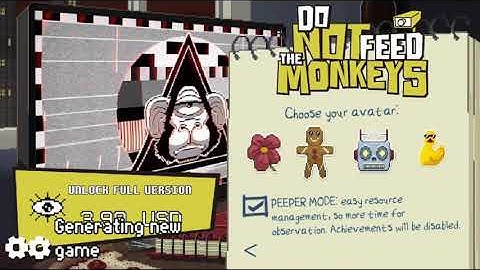 Do Not Feed the Monkeys. iOS Gameplay. Launch Video.