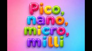 Pico, Nano, Micro, Milli