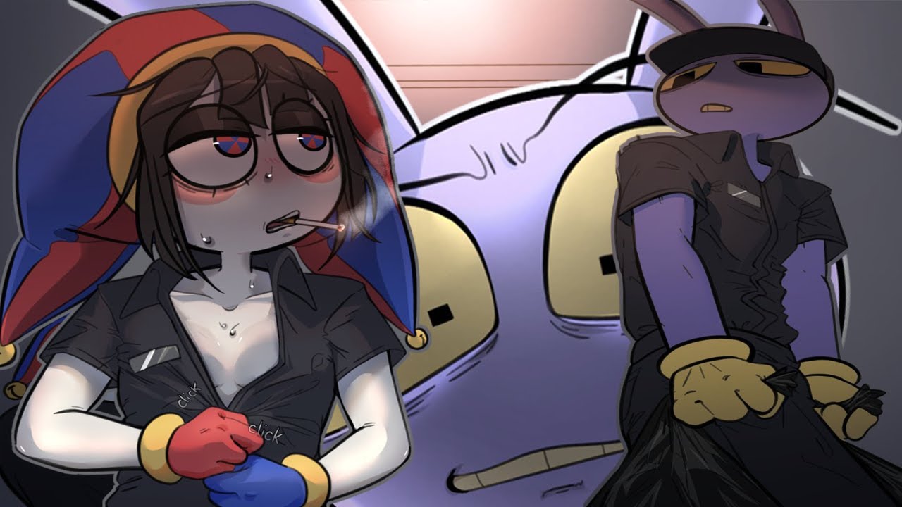 Jax x Pomni A Quiet Moment After Chaos l Circus Comic | TADC