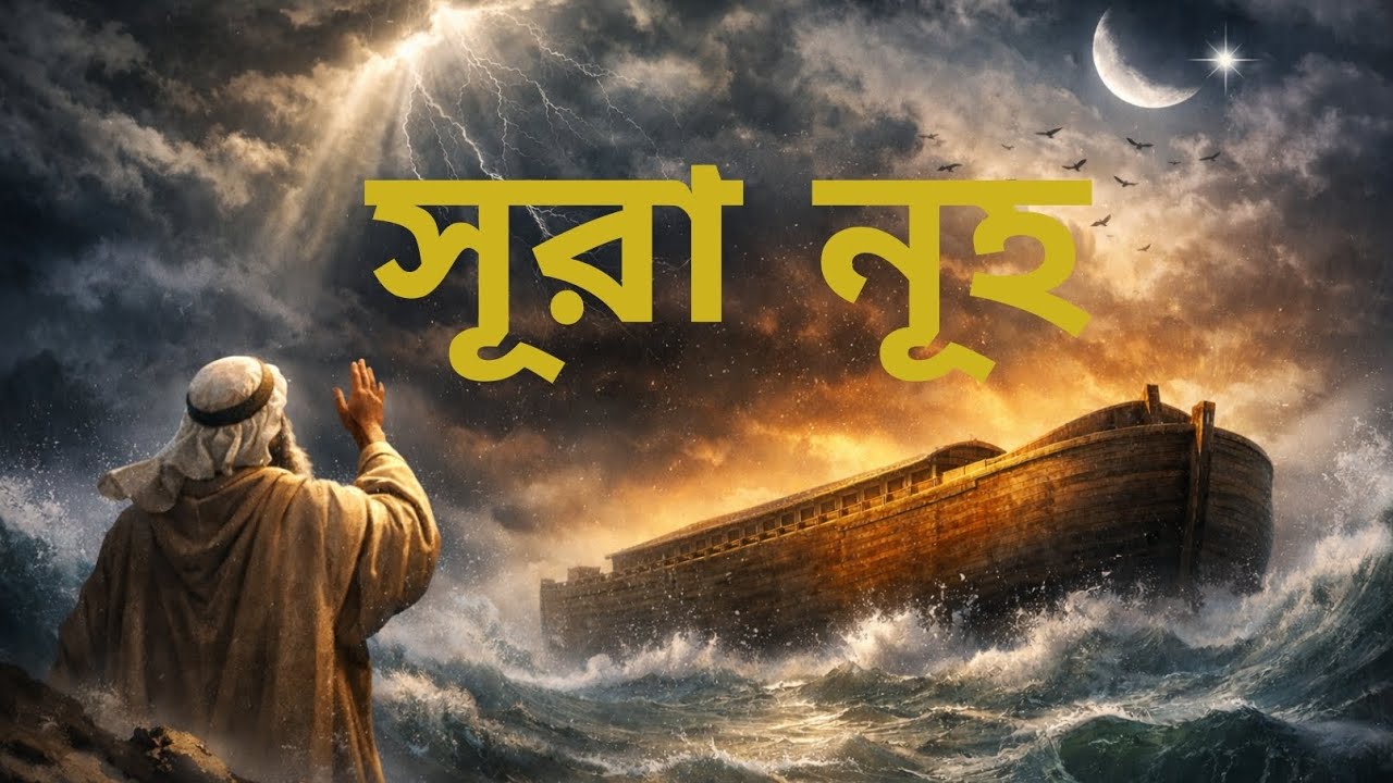 Surah Nuh (সূরা নূহ) | মন ছুঁয়ে যাওয়া কুরআন তিলাওয়াত | ইসলামিক ভিডিও