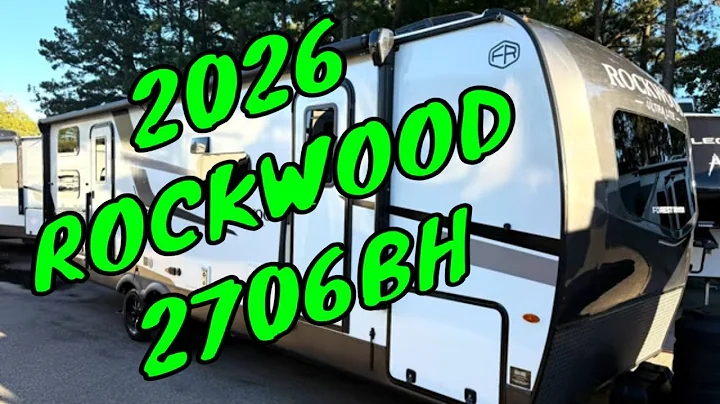 NEW 2026 ROCKWOOD ULTRA LITE 2706BH TRAVEL TRAILER BUNK BEDS Dodd RV WALKTHROUGH SOLAR FOREST RIVER