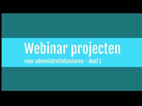 Kleisteen webinar projecten deel 1