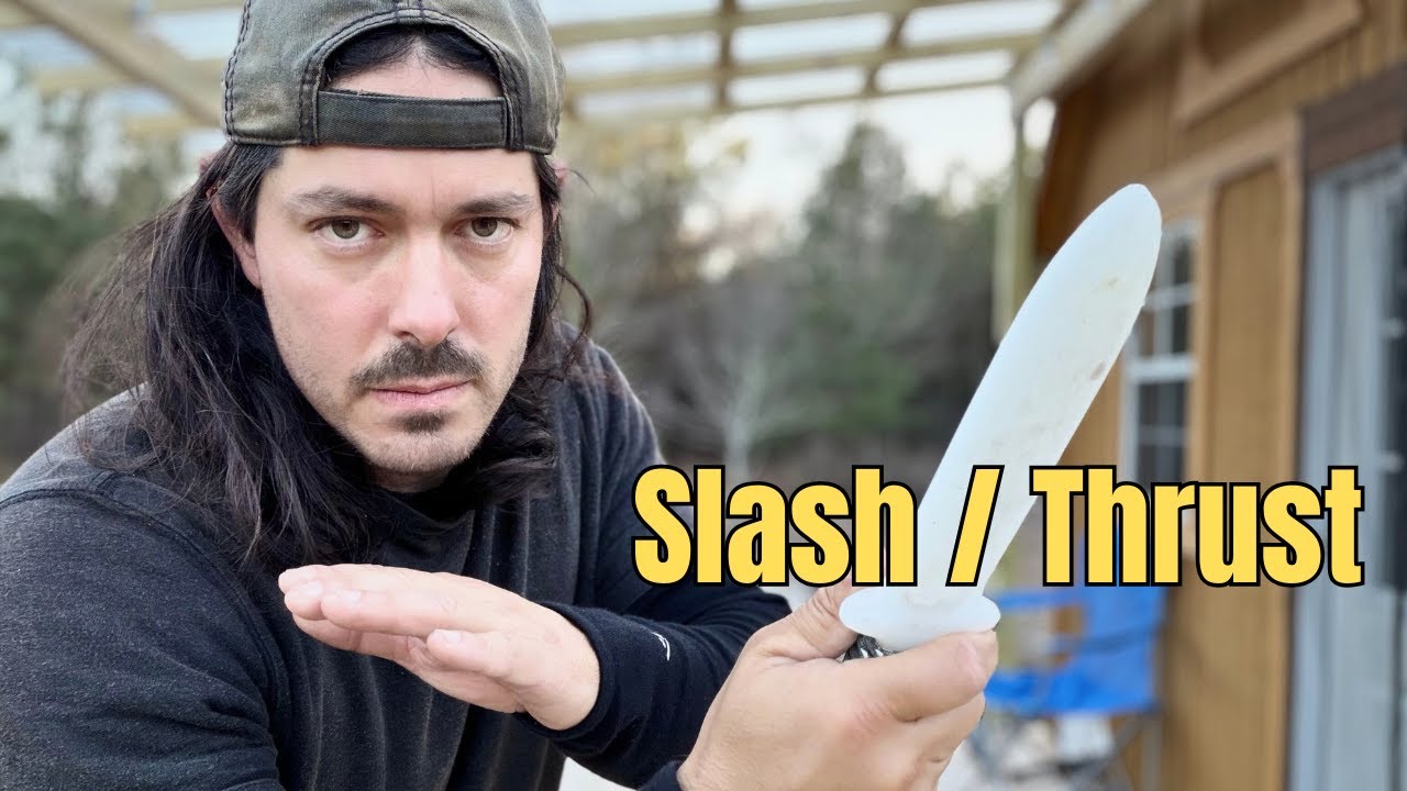 Тренировка с ножом Кали | Упражнение на колющий удар