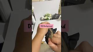 DIY Aesthetic Background Using 3D Wall Stickers | Budget-Friendly Content Setup