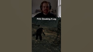 Just need to break a leg… 😂 #gaming #reaction #funny #memes #fallout3