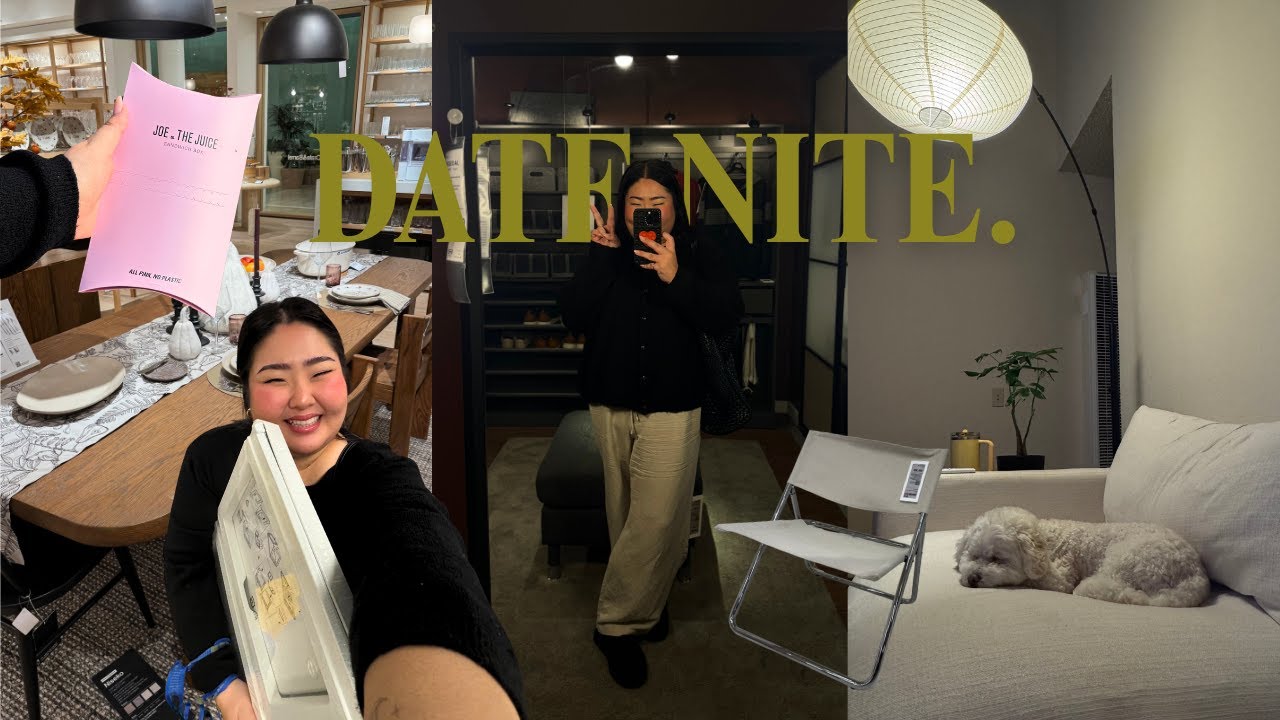 Day in My Life Alone: date nite, home decor, late b-day prep, *first time* trying THE tuna sandwich