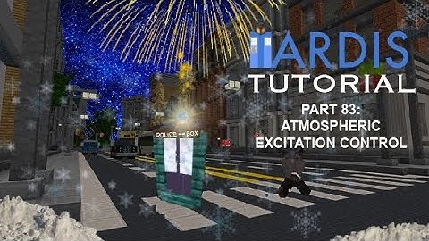 Minecraft 1.19 TARDIS Tutorial Part 83: Atmospheric Excitation Control