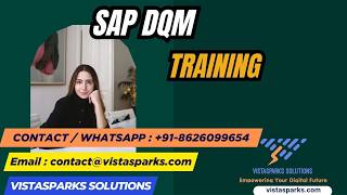 SAP DQM Training | Online Certification Course | by Vistasparks Solutions