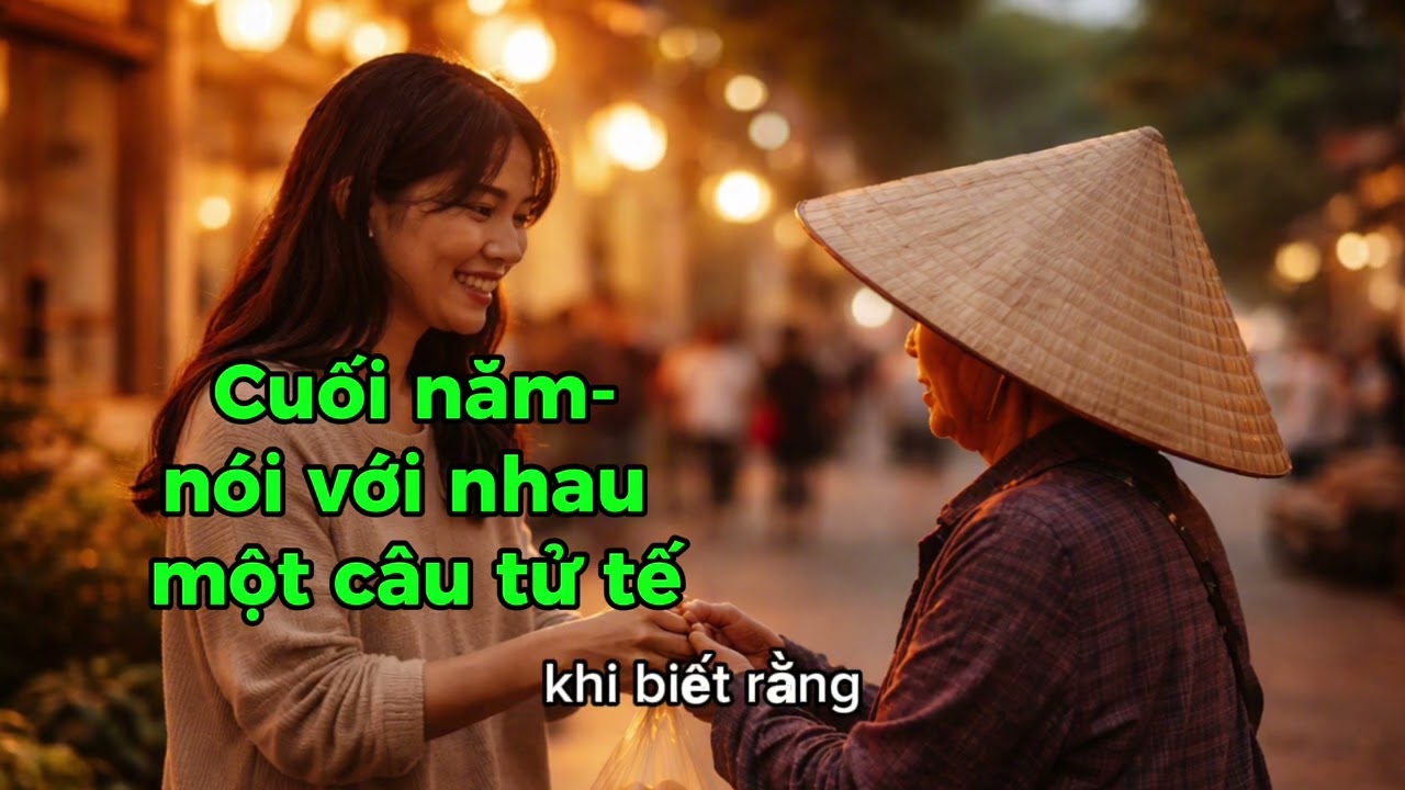 Cuối năm, nói với nhau một câu tử tế | By Hien Phan