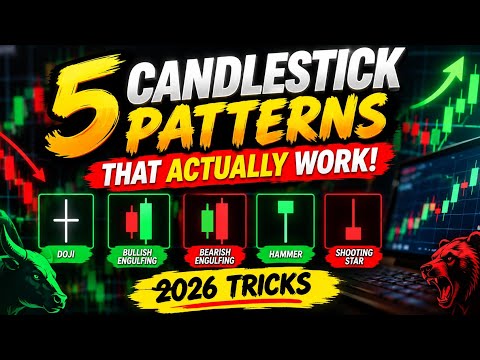 5 Candlestick Patterns That ACTUALLY Work in 2026 🔥 | Trading Secrets