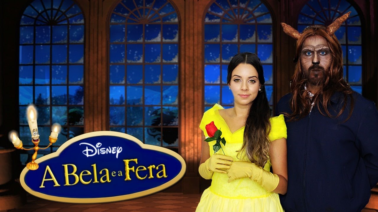 A BELA E A FERA PARTE 2 - TUTORIAL DE MAQUIAGEM ARTÍSTICA POR KAREN LIMA