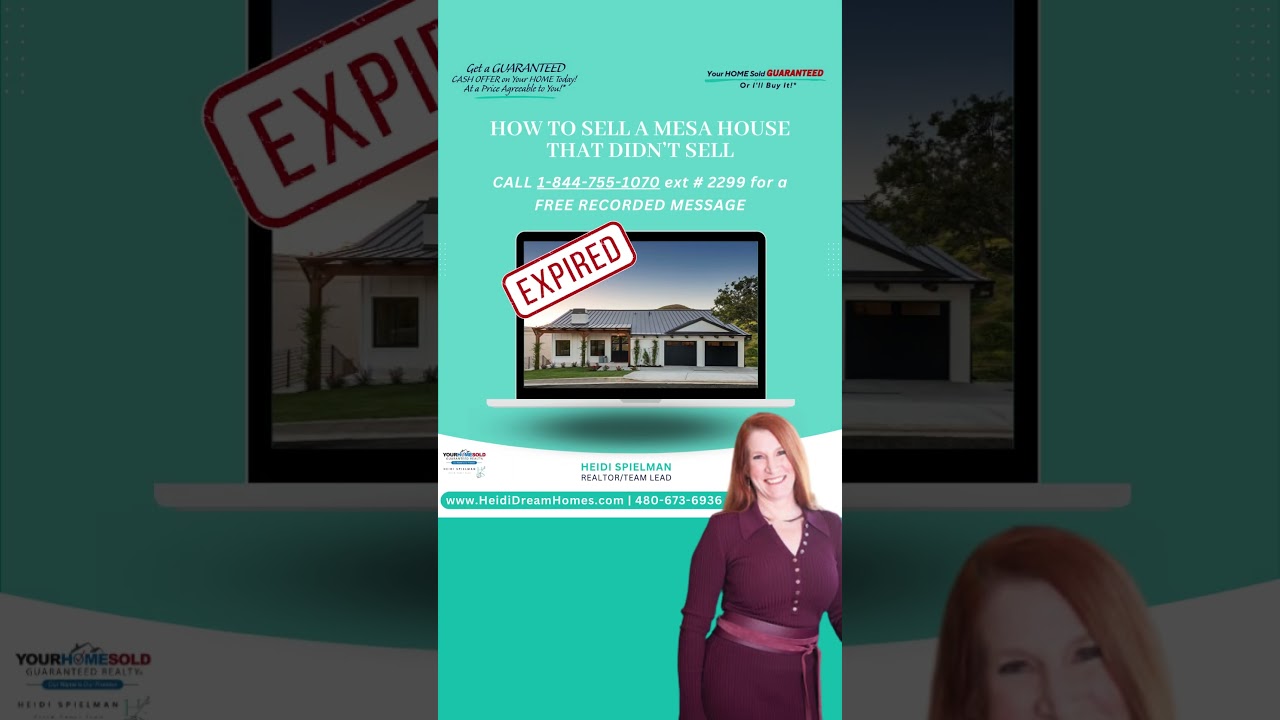 Where to Turn to When Your Mesa Home Doesn't Sell