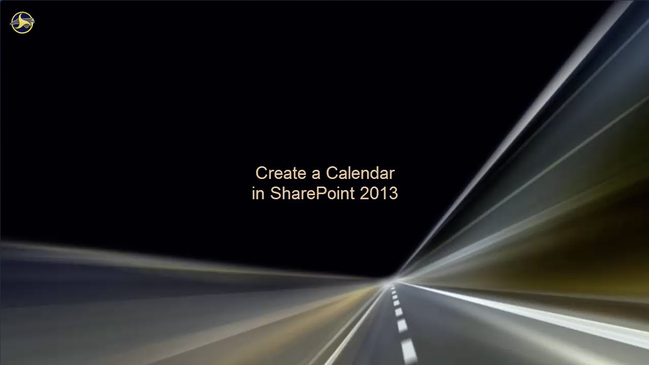 Create a Calendar in SharePoint 2013 - YouTube