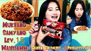 Priska Setia Defi Tiktokers Mukbang Samyang Lv15