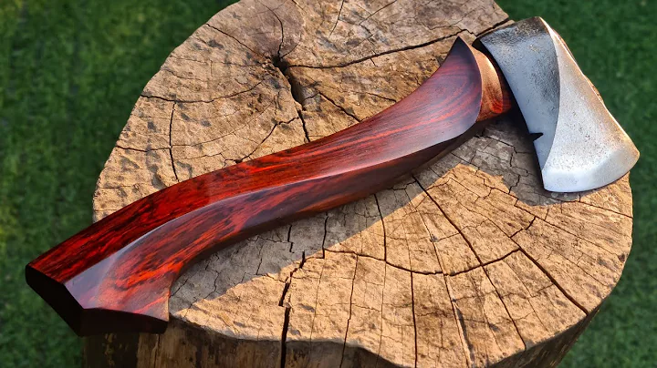 Woodworking art! Turn a rusty old axe into a beautiful one | Plumb Boy Scout