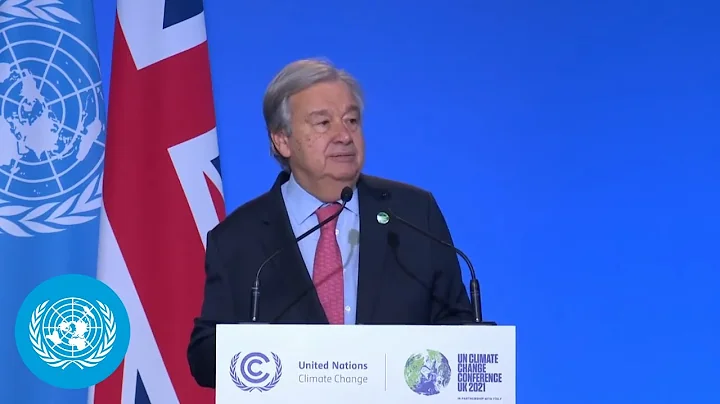 'Either we stop it — or it stops us' - UN Chief at #COP26 | Climate Change | UNFCCC