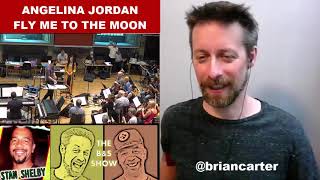 Angelina Jordan REACTION Fly Me to The Moon (Rehearsal)