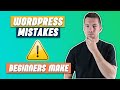 8 WordPress Mistakes Beginners Make