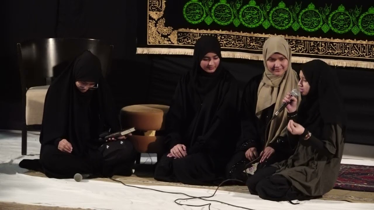 KCW students perform a play inspired by the patience and lessons of Bibi Fatima (AS).